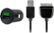 Front. Belkin - Micro Car Charger for Samsung Galaxy Tablet I and II - Black.