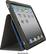 Alt View Standard 1. Belkin - Slim Folio Carrying Case (Folio) for 9.7" iPad, - Civic Blue/Midnight.