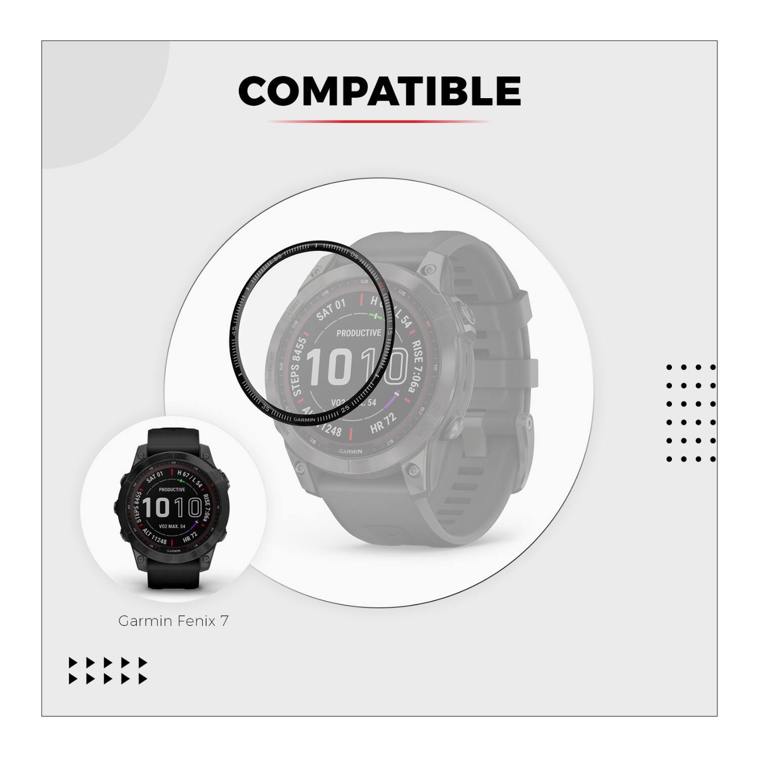 COMPATIBLE WITH GARMIN FENIX 7