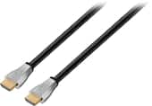 Rocketfish™ - 12' 4K UltraHD/HDR In-Wall Rated HDMI Cable - Black