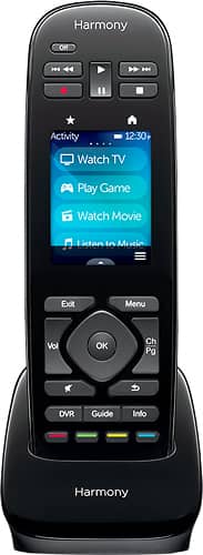 Logitech - Harmony Ultimate One 15-Device Universal Remote - Black-Front_Standard