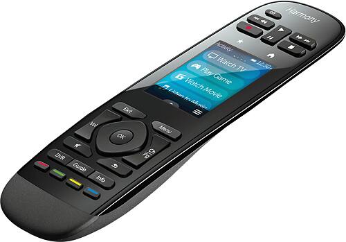 Alt View 1. Logitech - Harmony Ultimate One 15-Device Universal Remote - Black.