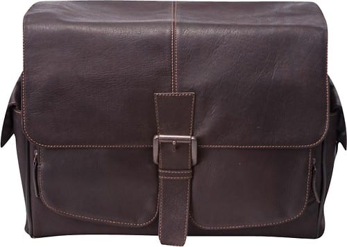 Front Standard. Jill-e - Jack Messenger Camera Bag - Brown.