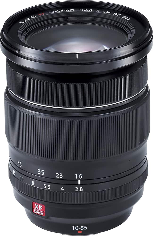 Alt View 11. Fujifilm - XF16-55mmF2.8 R LM WR Standard Zoom Lens - Black.