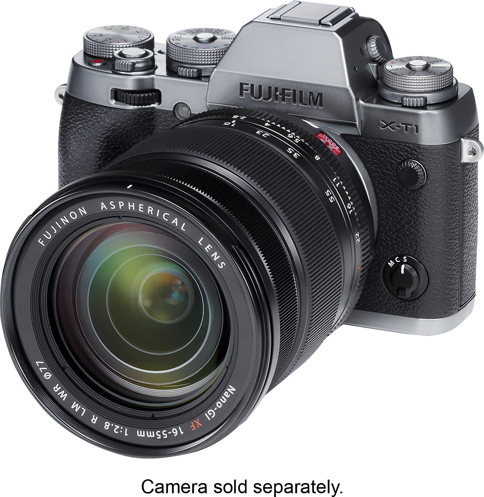 Fujifilm Xf 16 55mm R Lm Wr Standard Zoom Lens For X Mount Cameras Black Best Buy