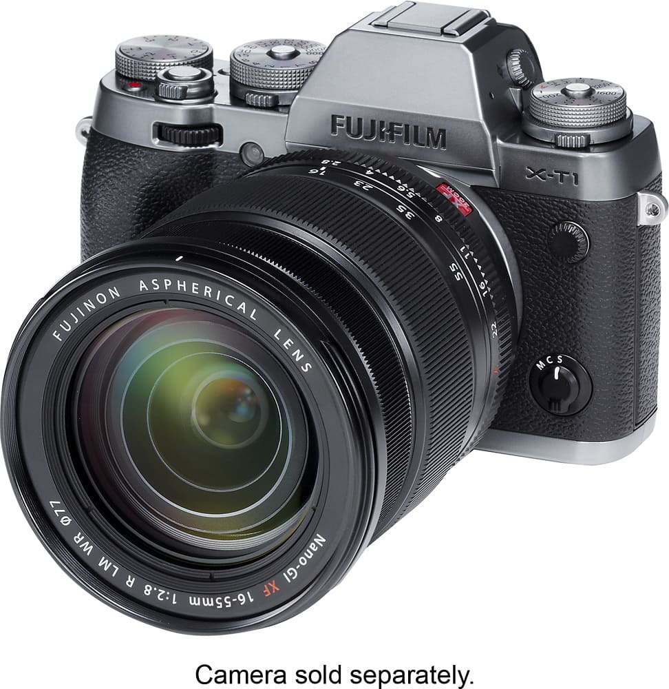 Best Buy: Fujifilm XF16-55mmF2.8 R LM WR Standard Zoom Lens Black