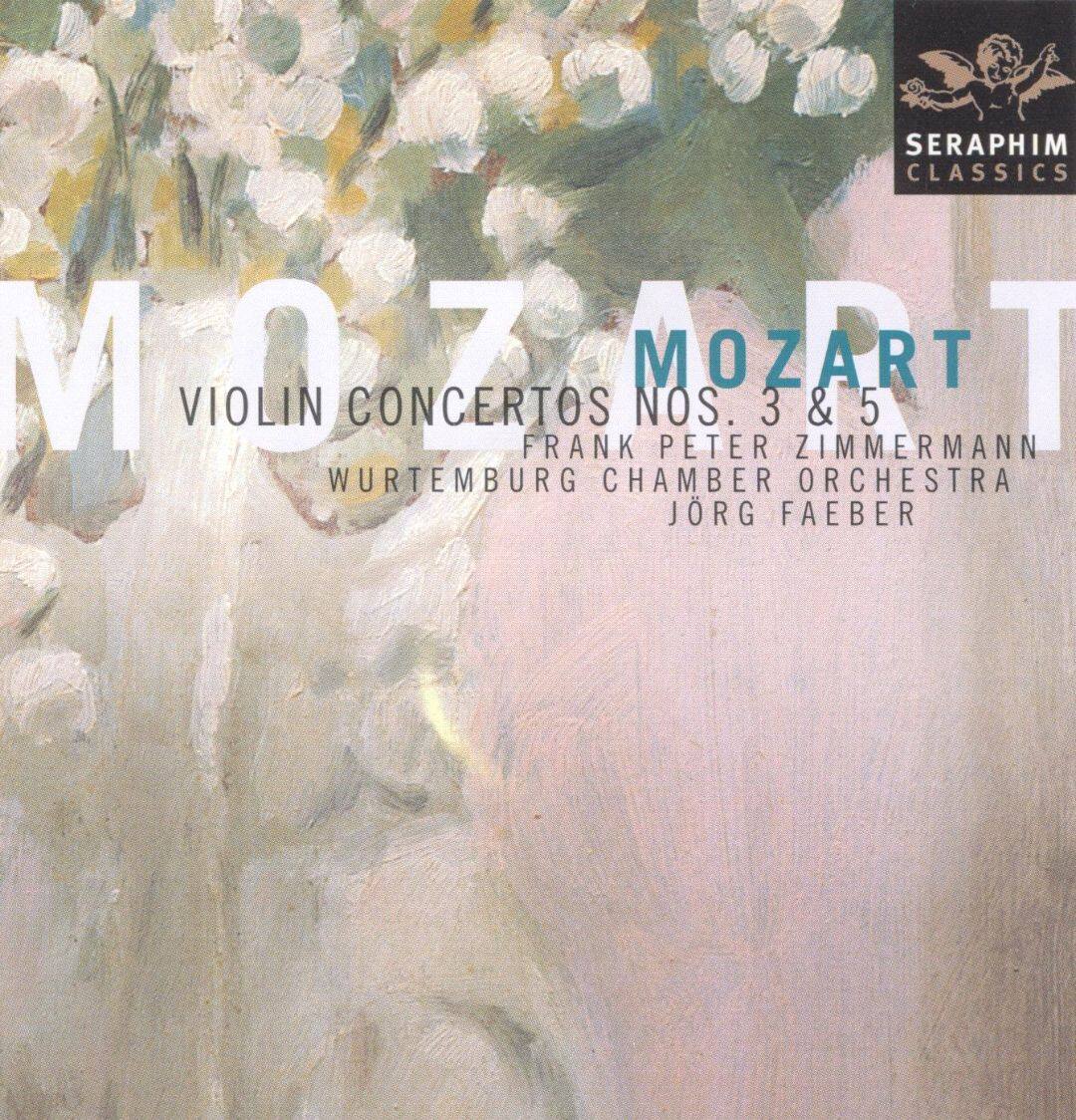 Best Buy: Mozart: Violin Concertos Nos. 3 & 5 [CD]