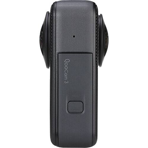 Alt View 4. AO - Kandao QooCam 3 360 Camera Motorcycle Combo + 64GB Card + 50in1 Action Kit + More - Black Motorcycle Combo.