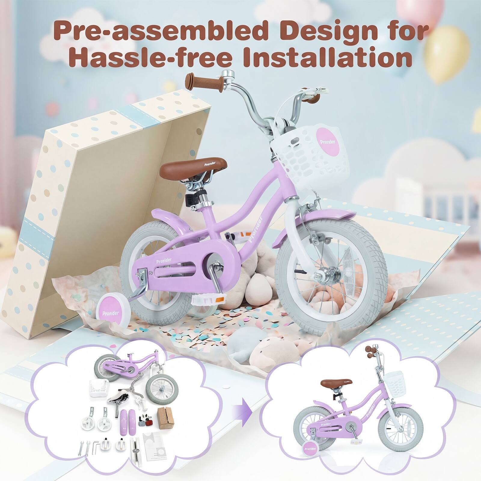 Pre-assembled Design for Hassle-free Installation