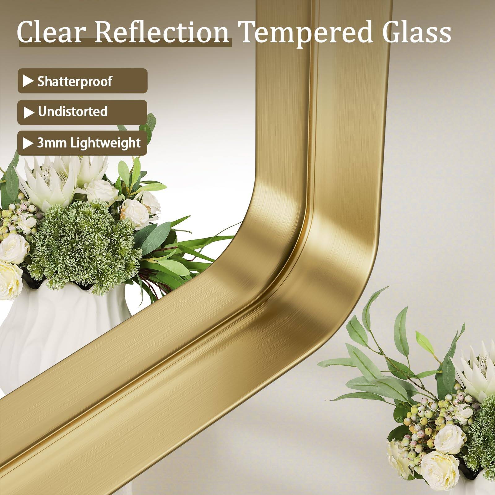 Clear Reflection Tempered Glass

- Shatterproof
- Undistorted
- 3mm Lightweight