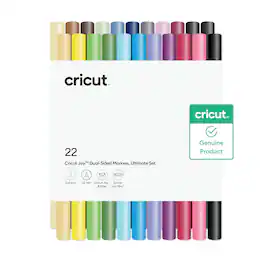 Cricut - Joy Dual-Sided Markers, Ultimate Set - 22 Count - For use with Joy & Joy Xtra Machines