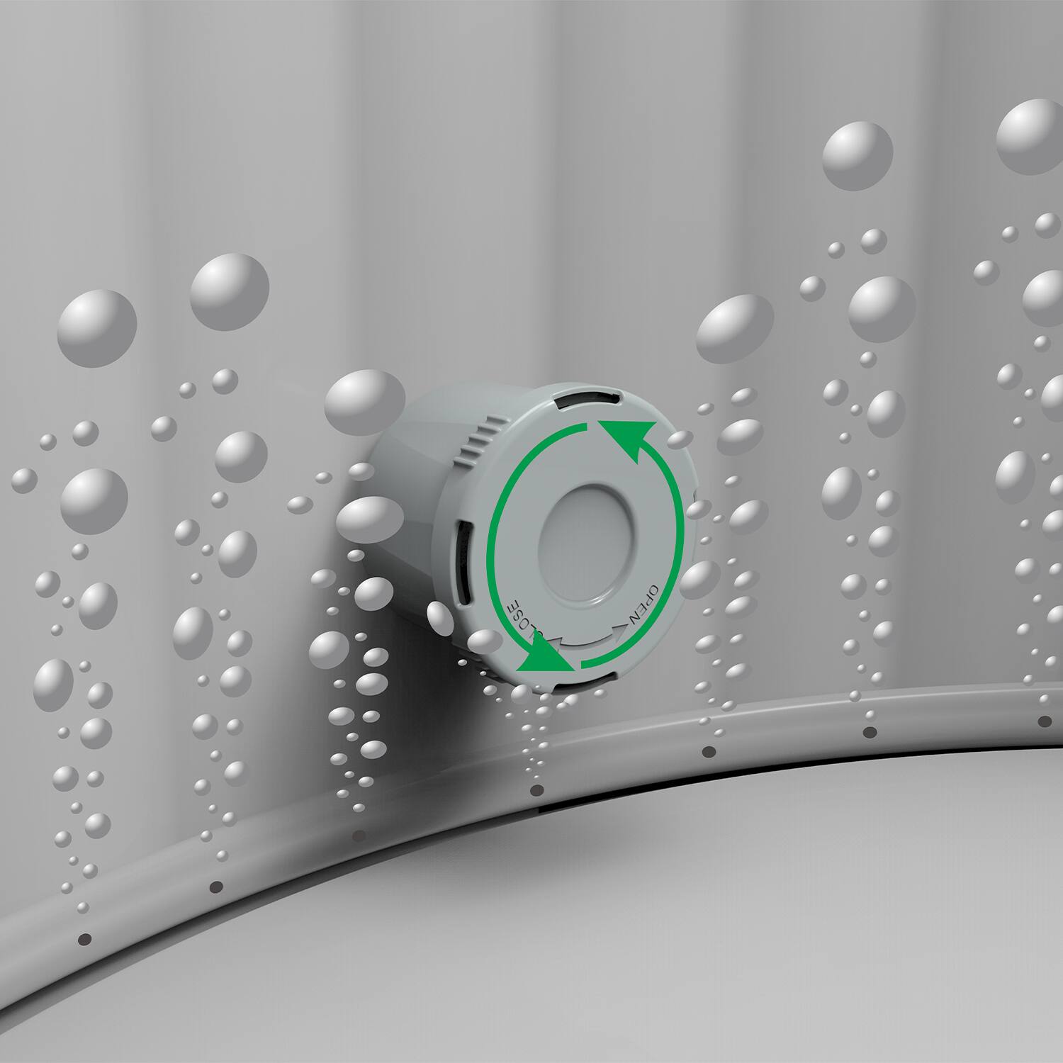 The text on the image reads:

"OPEN"