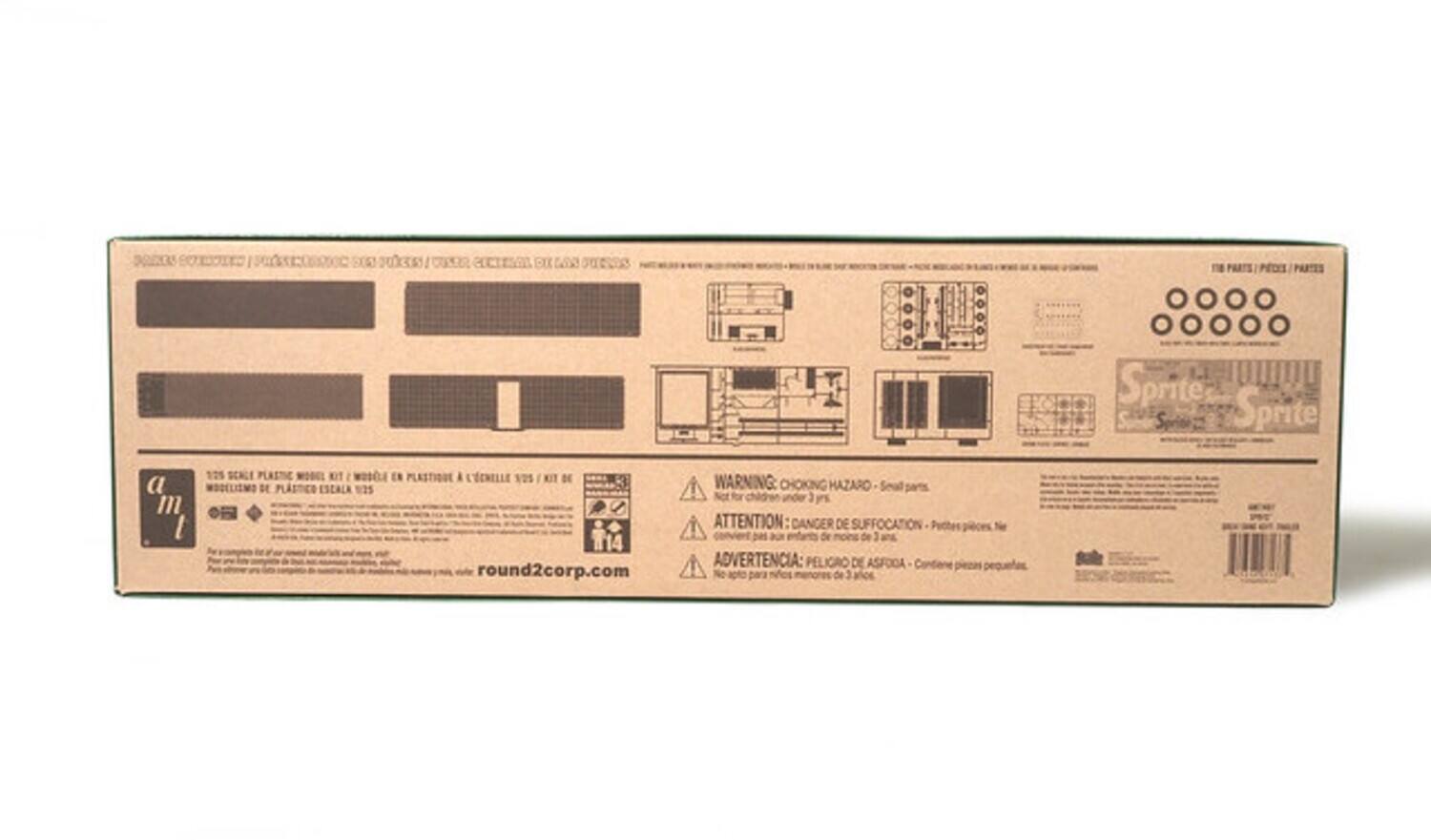 023 S I nsc 20 I O0ER SCIEa EXX 50R 00 PECES PARTES 12 SCALE PLASTIC MODEL KIT I EN PLASTIOUE A E'CNELLE 125 I KIT DE a MOOELISMO DE PLSTICO ESEALA 125 "m m  I round2corp.com WARNING: CHOKING HAZARD Small parts for 3 yS ATTENTION CANGER DE SUFFOCATION Puttes pices Ne de de 3 and ADVERTENCIA: PELIGRO DE ASFODA Contiene piezas pequetes de TU Sprite Sprite