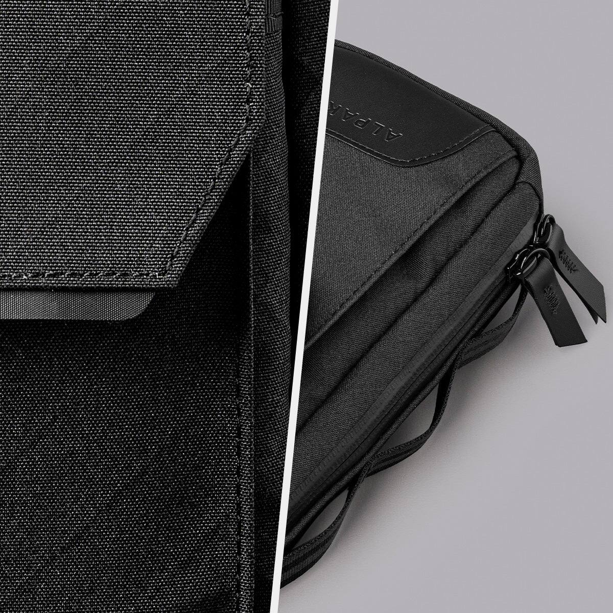 Alt View 10. ALPAKA - Modular Sling V2 MIini Sling Bag for Phone, Magnetic Quick Access, EDC Crossbody Bag with Adjustable Strap - Black X-Pac VX21.