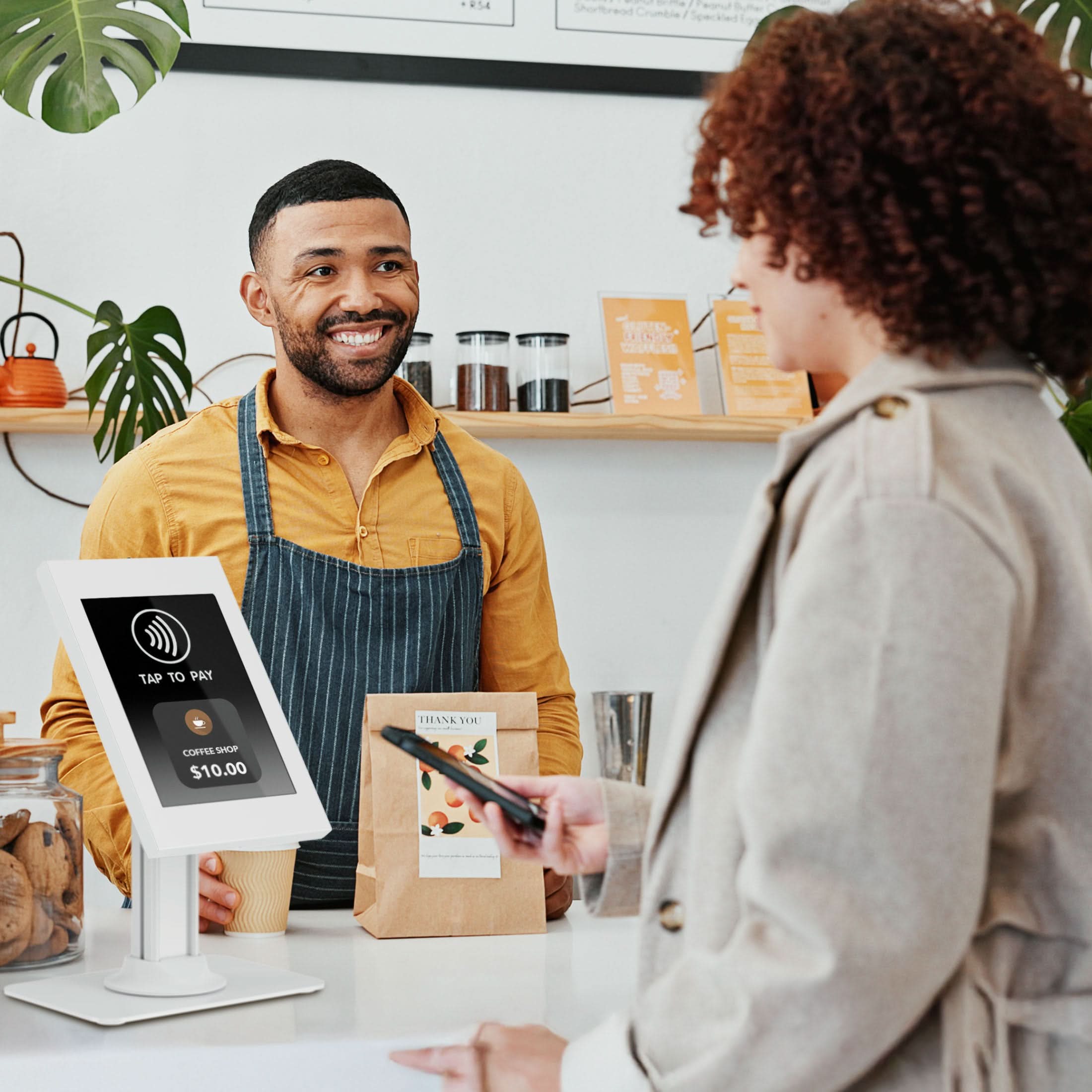 R54 - DIN TAP TO PAY THANK YOU COFFEESHOP FROM $10.00