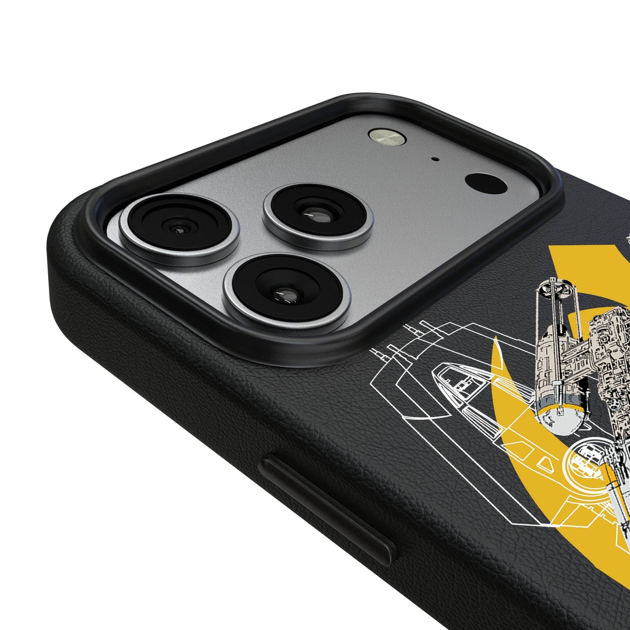 Left. Keyscaper - Star Wars: A New Hope FactionTech MagSafe Compatible Phone Case - Apple iPhone 17 - Y-Wing.