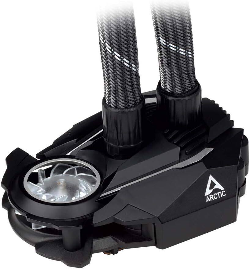 Alt View 1. Arctic - liquid freezer ii 420 multi compatible cooler - black (oem) acfre00092a - Black.