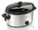 Front Zoom. Hamilton Beach - Stay or Go 6 Quart Slow Cooker - silver.