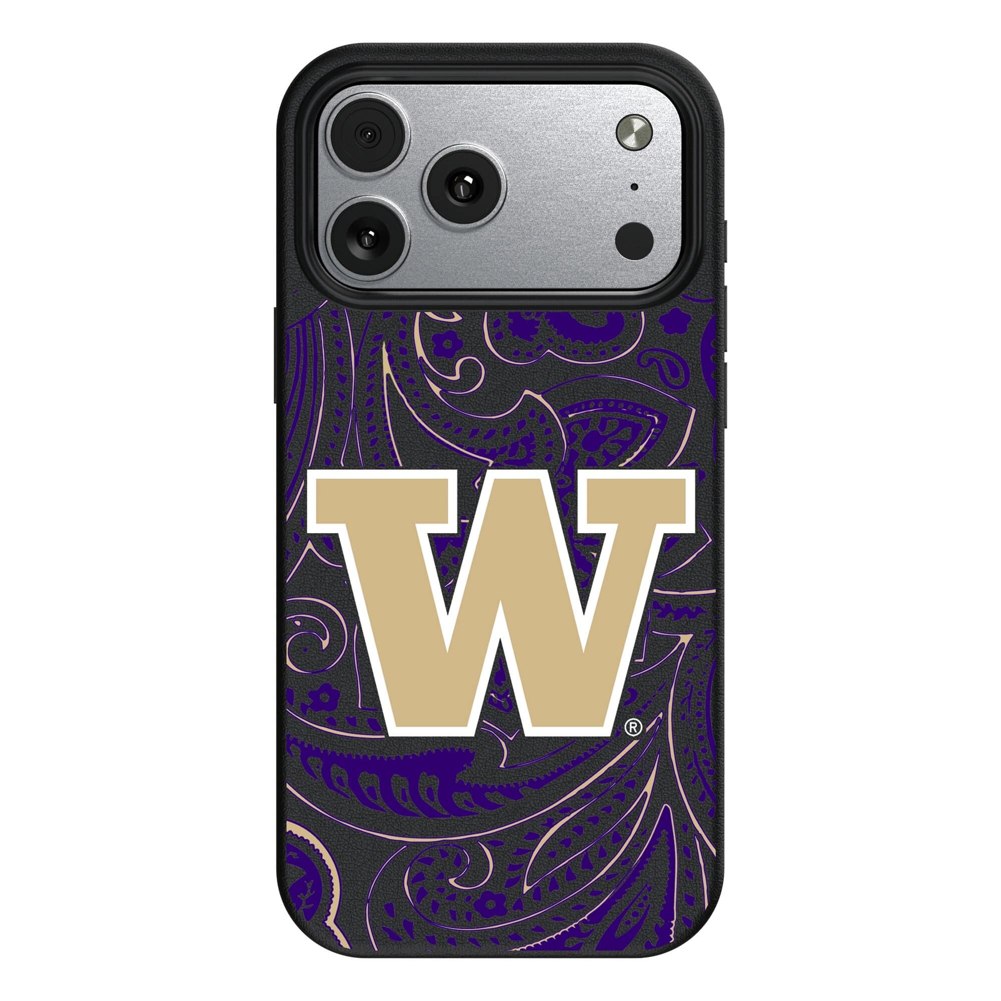 Keyscaper - NCAA - Washington Huskies Paisley iPhone Magnetic Bump Case - 17 Air - Black price history on PriceWatchPro