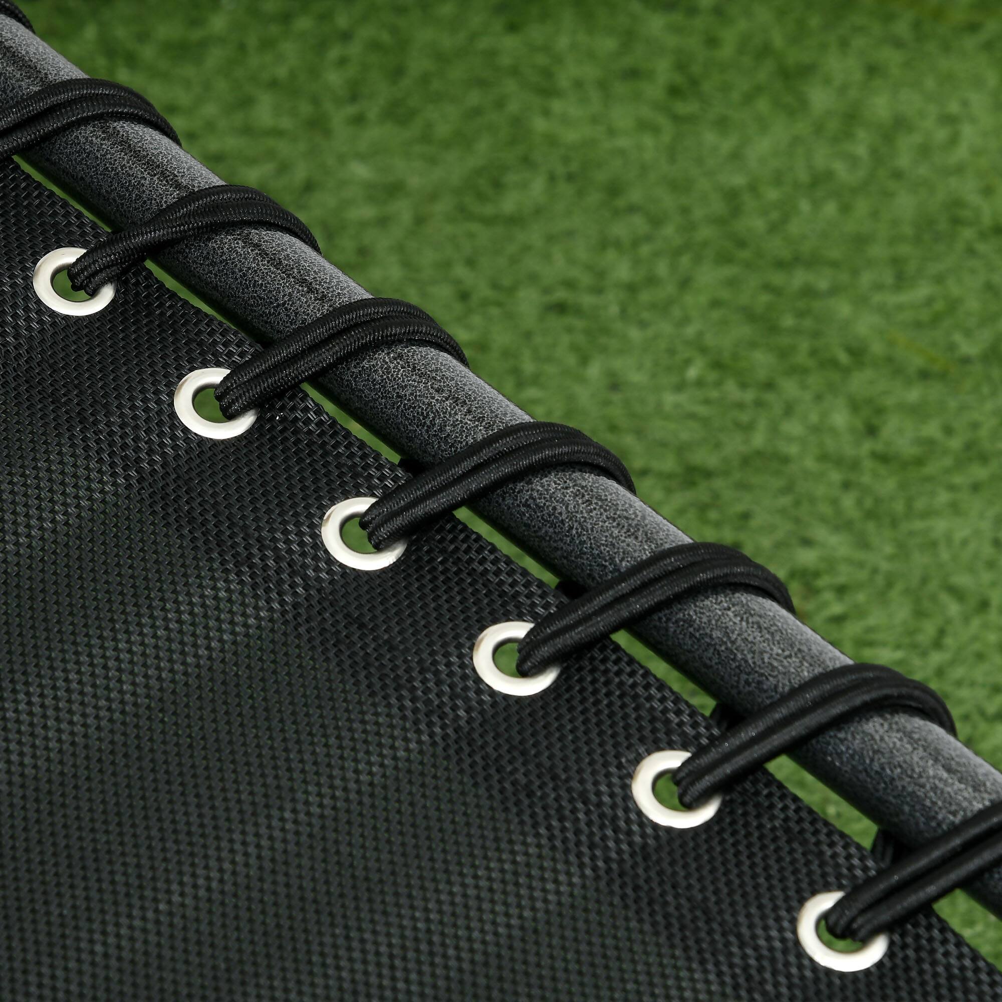 Alt View 7. Outsunny - Folding Chaise Lounge with 5-level Reclining Back, Tanning Chair with Face Hole, Outdoor Lounge Chair with Side Pocket - Black.