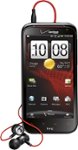 Front Standard. HTC - Rezound 4G Mobile Phone - Black (Verizon Wireless).