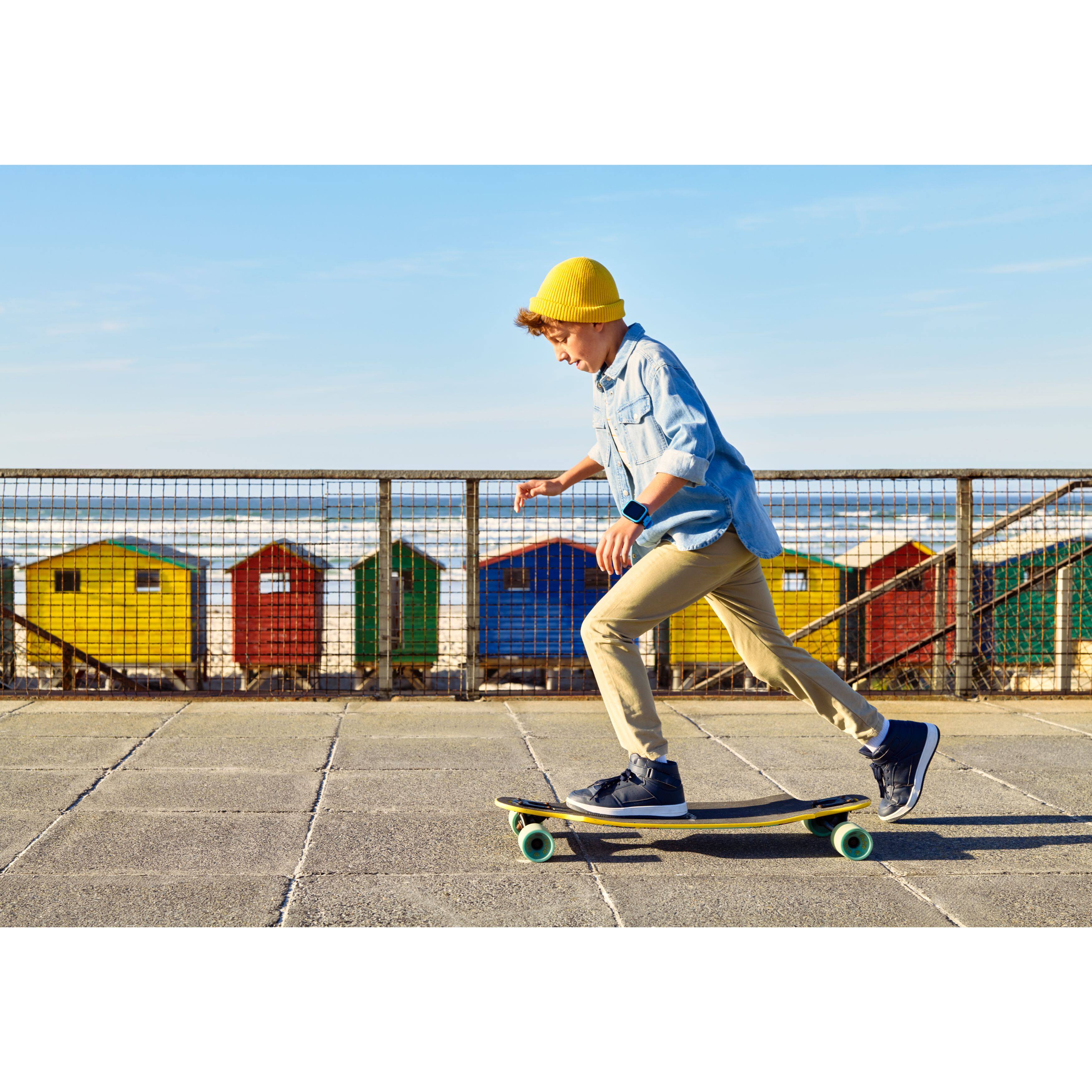 Alt View 7. Xplora - Kids' XGO3 (GPS + Cellular) Smart Watch 42mm Calls, Messages, SOS, GPS Tracker, Camera, Step Counter, SIM Card - Orange.