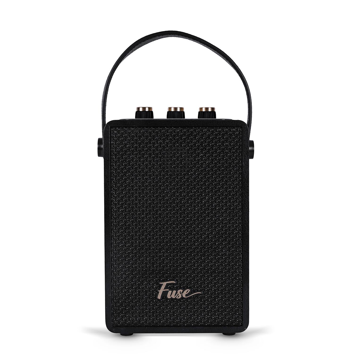 Angle. Fuse Audio - Fuse ANDLE Portable Bluetooth Speaker with Handle | 12 Hour Battery Life |Black.