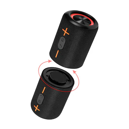 Front. PRIMEPLUS - 2 in 1 Portable Splittable Bluetooth Speaker, 20W Split Wireless Speaker Bluetooth V5.3, 24H Playtime, Built-in Mic.