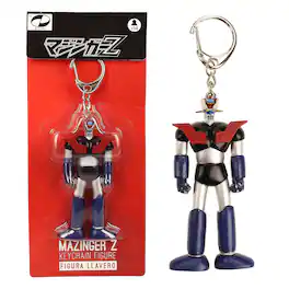 SD Toys - Mazinger Z 3-Inch Figural PVC Keychain - Multi-Colored