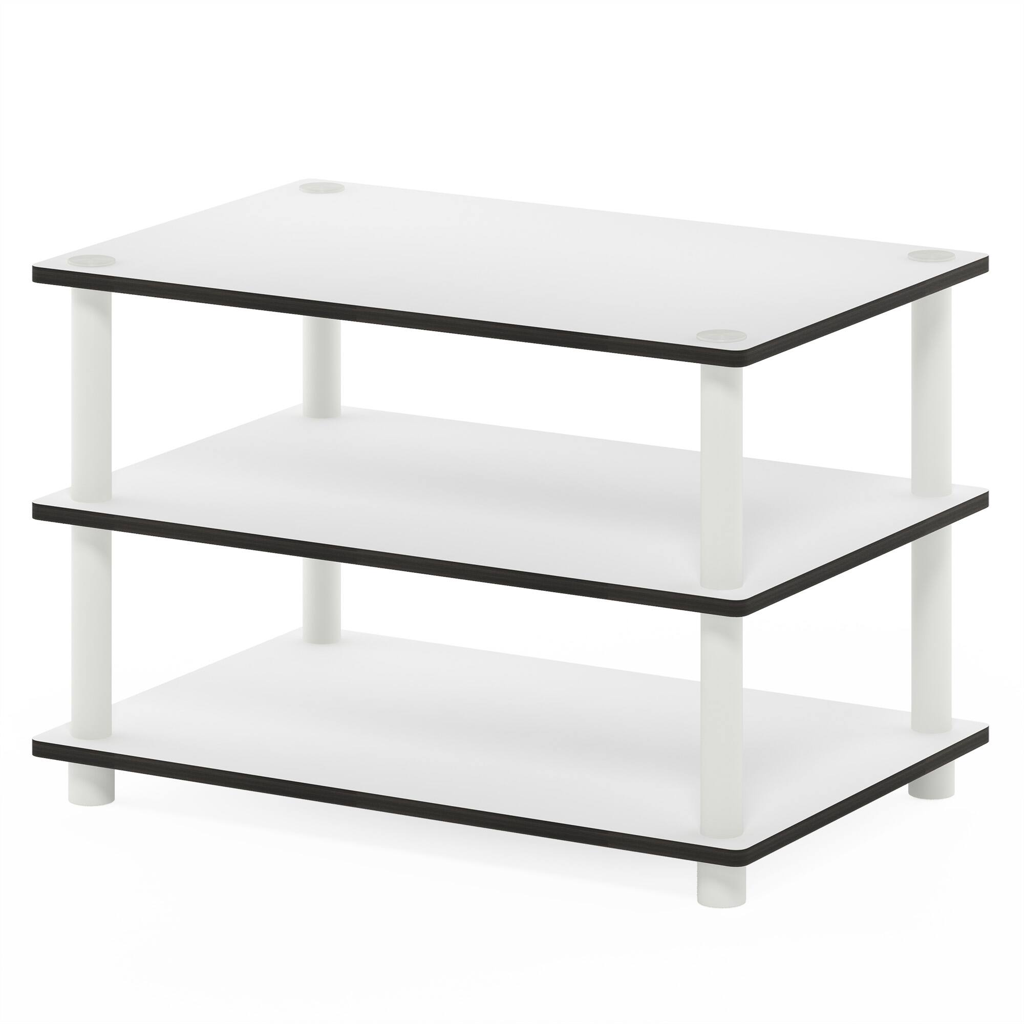 Furinno - Just 3-Tier No Tools Coffee Table - White