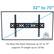 32" to 70"
Fits Most Flat Panel Television up 32" to 70"
supports TV weight up to 110 lbs
50KG (110LBS) Loading capacity
