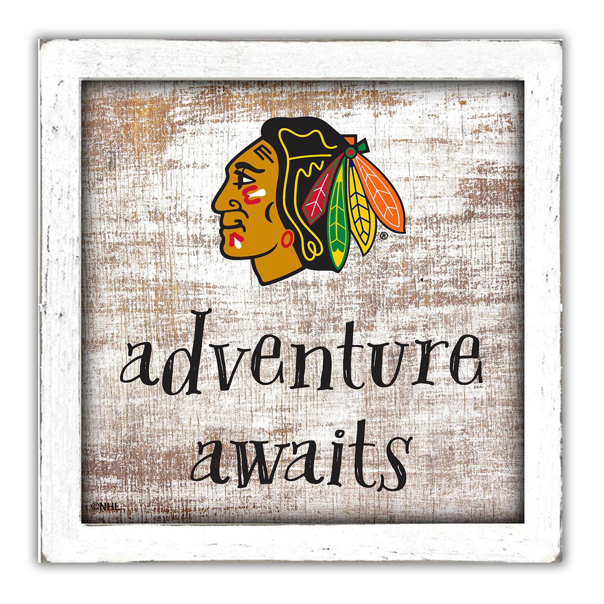 Chicago Blackhawks 14'' x 13'' Adventure Awaits Money Box