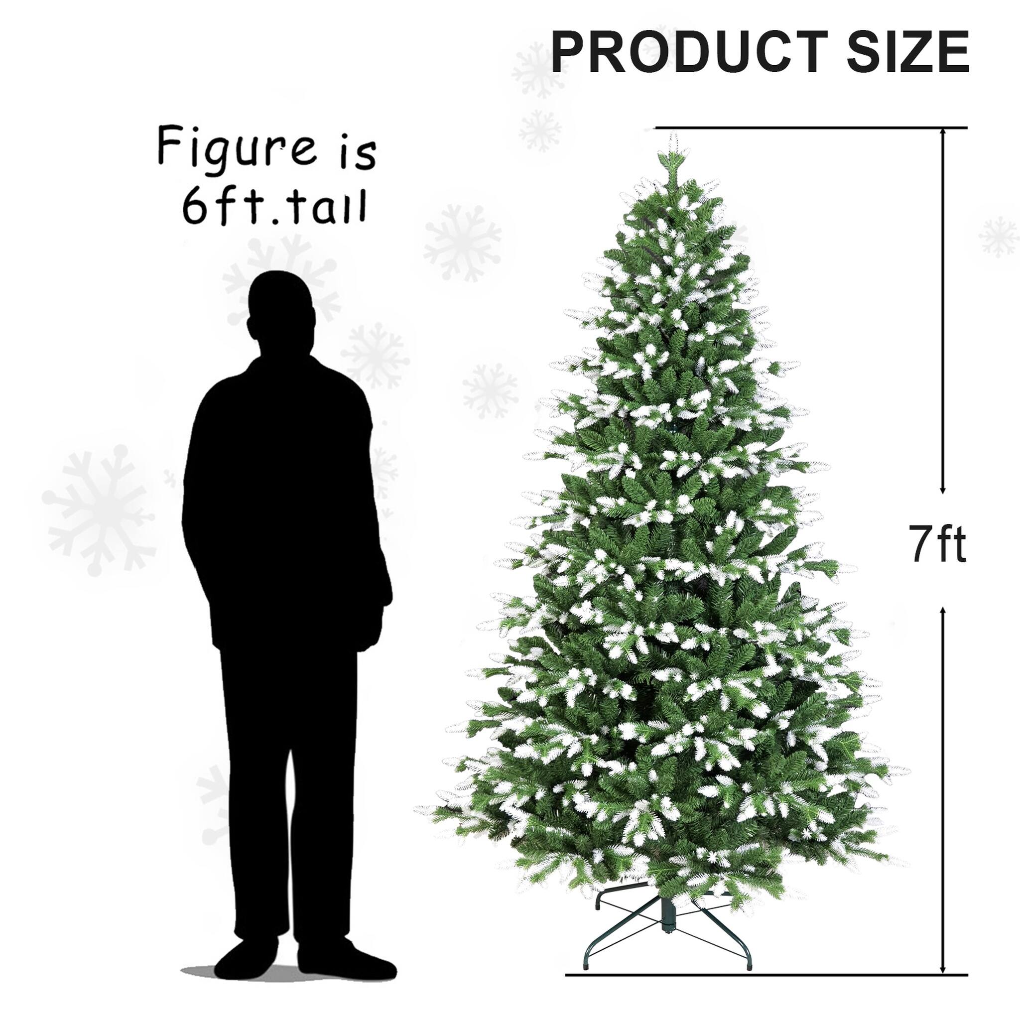PRODUCT SIZE  
Figure is 6ft. tall  
7ft