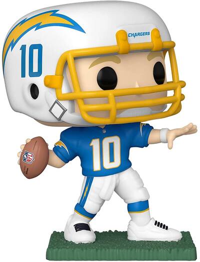 LA Chargers NFL Funko POP Vinyl Figure | Justin Herbert (Home Uniform) Blue 57407 - Best Buy LA Chargers NFL Funko POP Vinyl Figure | Justin Herbert (Home Uniform) Blue 57407 - Best Buy
