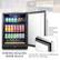 Alt View Zoom 13. Lanbo - 110 Can 6 Bottle Beverage Refrigerator with Precision Temperature Controls and LED Interior Light - Black.