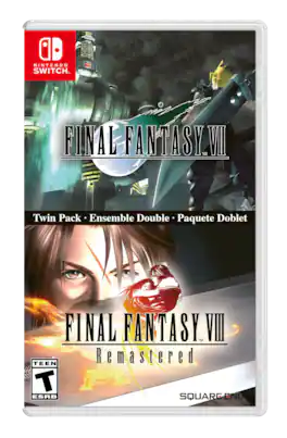 FINAL FANTASY VII & FINAL FANTASY VIII Remastered Twin-Pack - Nintendo Switch