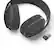 Alt View 13. Logitech - Zone Vibe 125 Wireless Over-the-Ear Headphones with Noise-Canceling Microphone - Graphite.