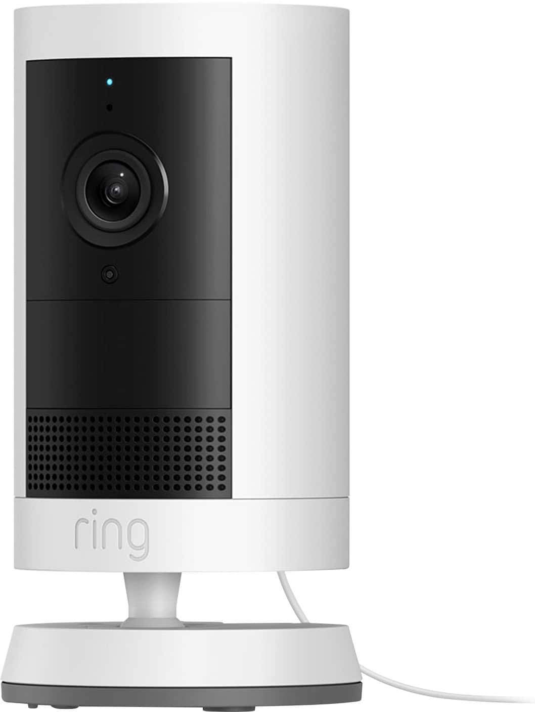 Alt View 6. Ring - Outdoor Cam Plus, Plug-In with 2K Video and Ring Vision, Low-Light Sight, and Mount-Anywhere Versatility - White.