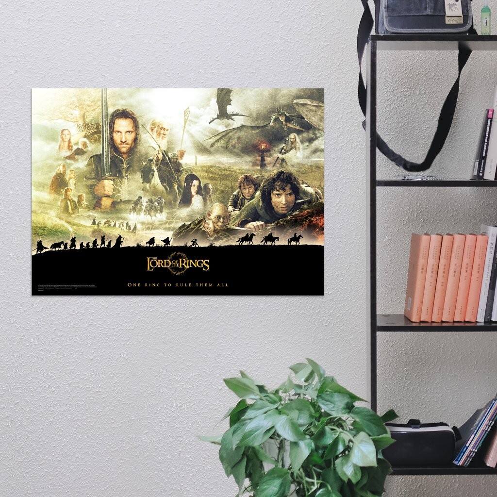 LORD OF THE RINGS  
ONE RING TO RULE THEM ALL