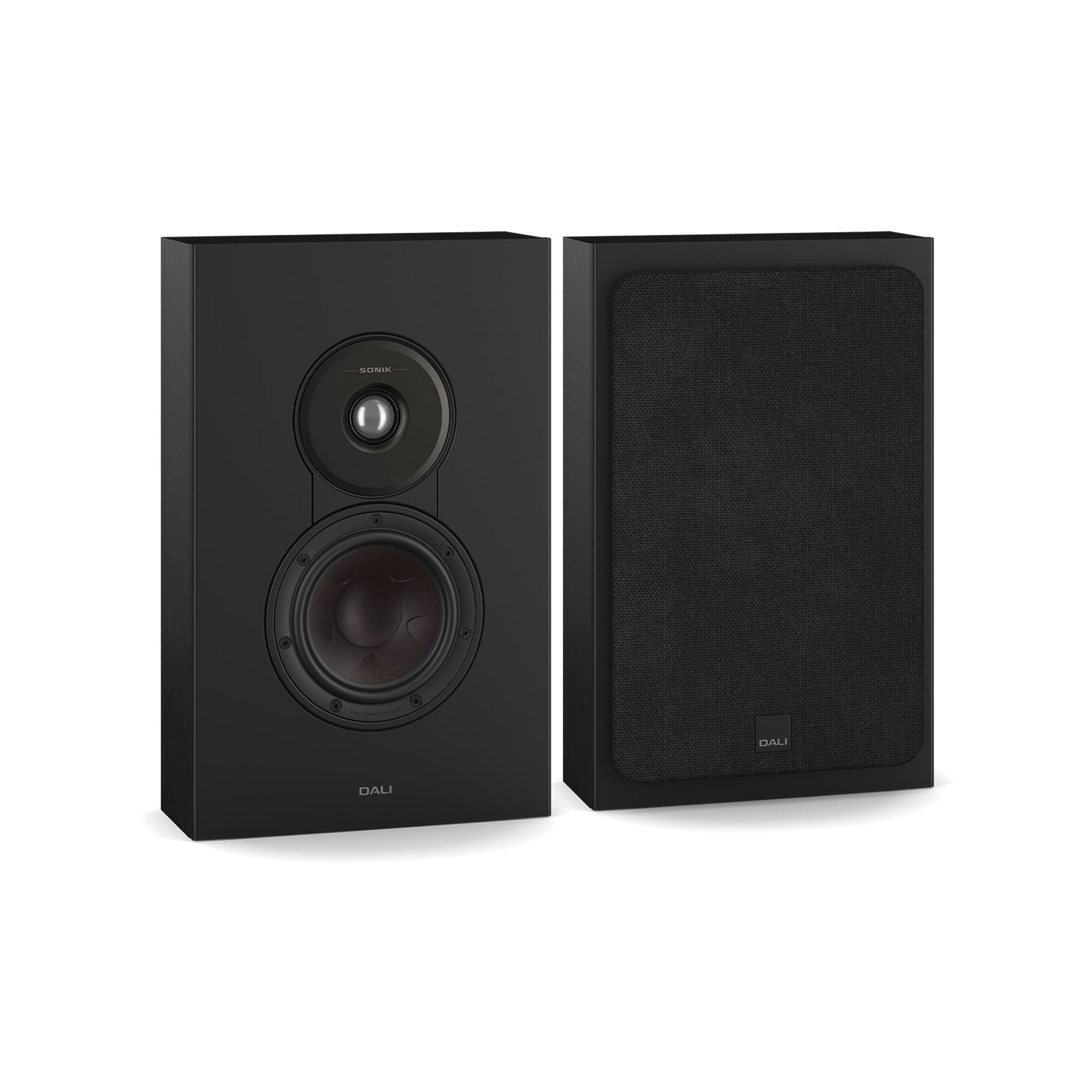 DALI - Sonik On-Wall Speakers (Pair) - Ash - Black