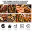 FOR BARBECUE ENTHUSIASTS Create a variety of barbecue delicacies for you UL American Braised Grilled Food Grade Materials Convenient to Clean UL Certification Outdoor Barbecue Specialist
