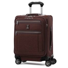Travelpro - Platinum Elite Softside Expandable Checked Luggage, 8 Wheel Spinner Large Suitcase, TSA Lock, Men and Women - Bordeaux Red