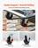 Stable Support, Smooth Rolling
3.78-Inch PP Swivel & Fixed Wheel Combo
Thickened Wheel Walls
Low-Noise Rollers
Durable PP Material
360° Easy Turning
Stable Movement