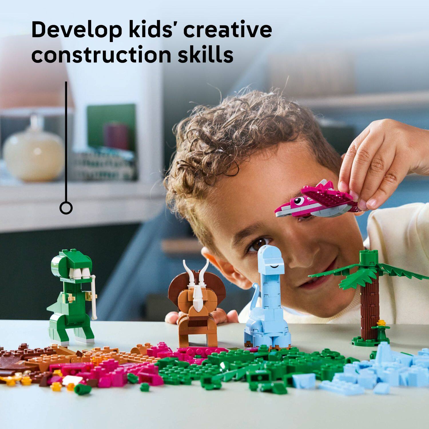 Develop kids' creative construction skills