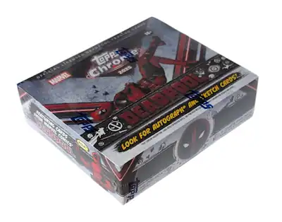 2025 Topps Chrome Deadpool Hobby Box - Best Buy 2025 Topps Chrome Deadpool Hobby Box - Best Buy