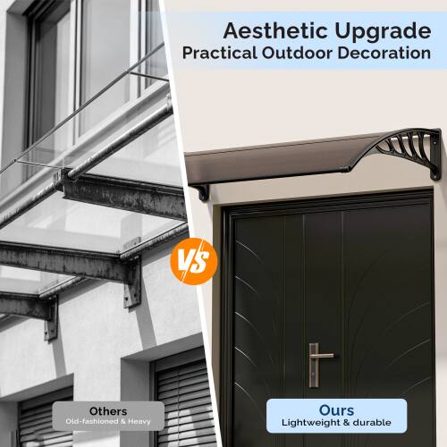 Aesthetic Upgrade  
Practical Outdoor Decoration  
VS  
Others: Old-fashioned & Heavy  
Ours: Lightweight & Durable