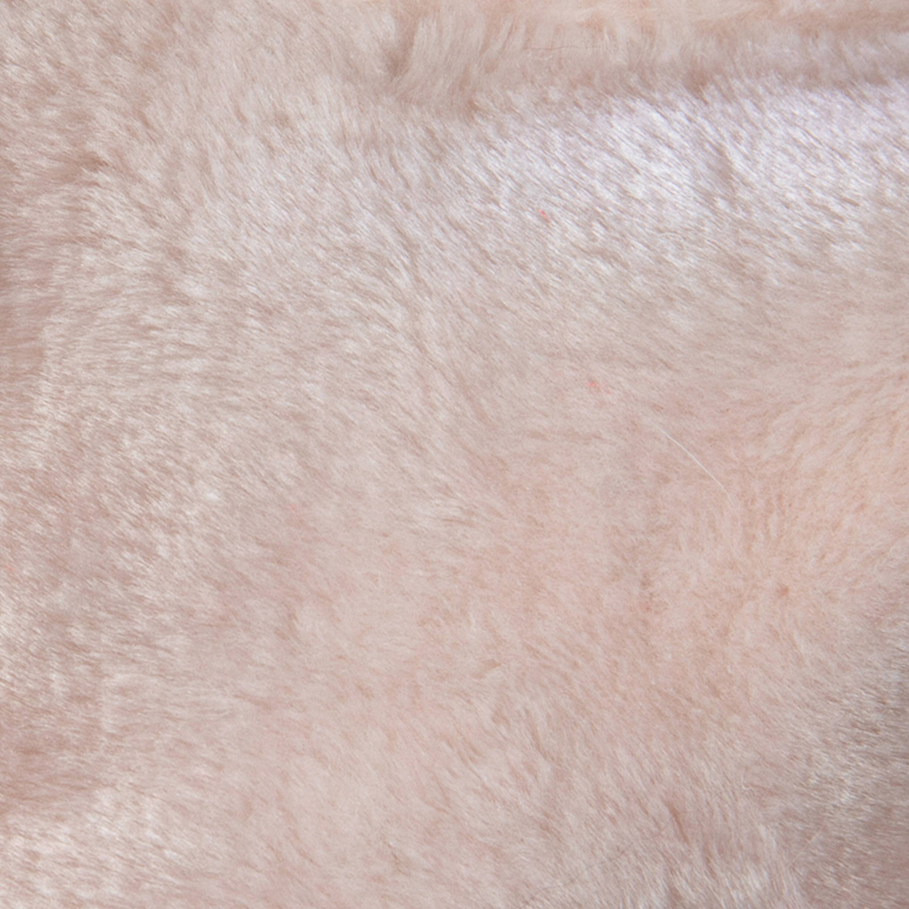 Alt View 8. Emma + Oliver - Oversized Bean Bag Chair for Kids and Adults - Blush Furry.