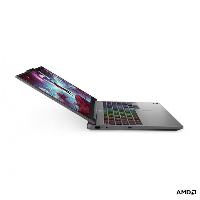 Alt View 5. Lenovo - Lenovo LOQ 15.3" WUXGA IPS 165Hz Copilot+ Gaming Notebook AMD Ryzen 7 250 16GB RAM 512GB SSD NVIDIA GeForce RTX 5050 - Luna Grey.