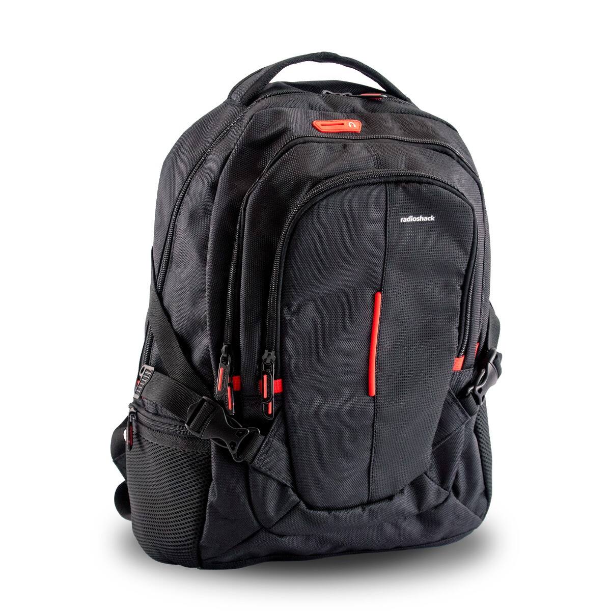 Left. RadioShack - RadioShack All Purpose 15.6" laptop Backpack 2606012 - Black.