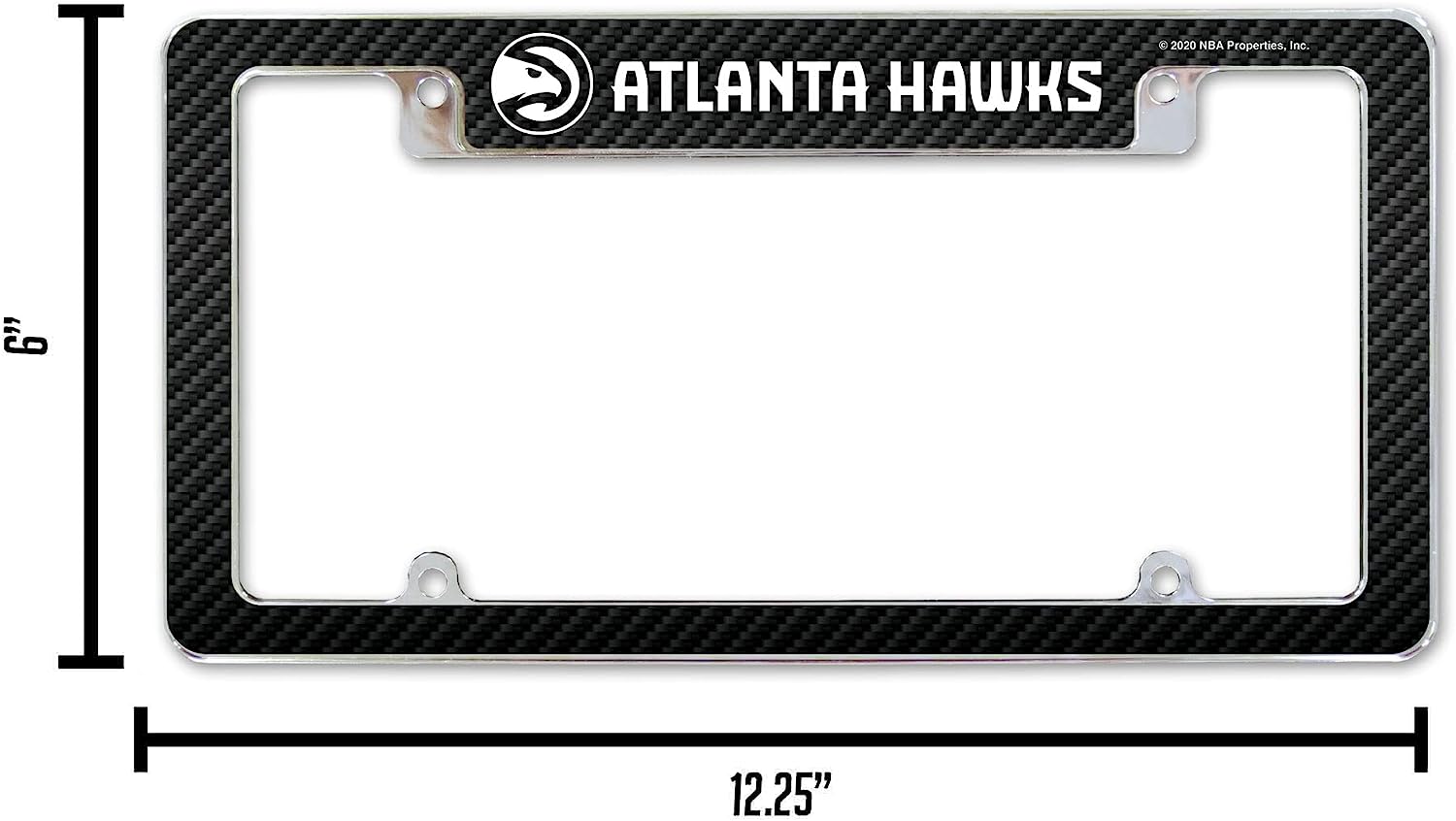 6" | 2020 NBA Properties, Inc. ATLANTA HAWKS 12.25"